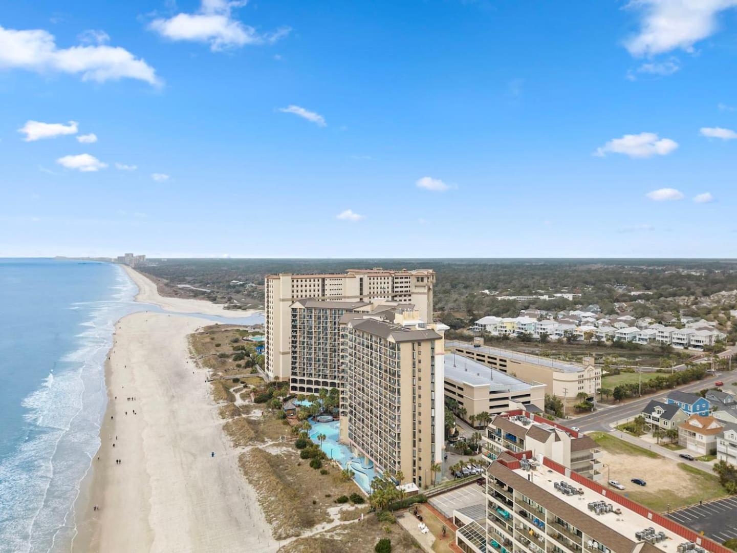 Luxury Ocean Front By Barefoot Landing Apartment Myrtle Beach Exterior foto
