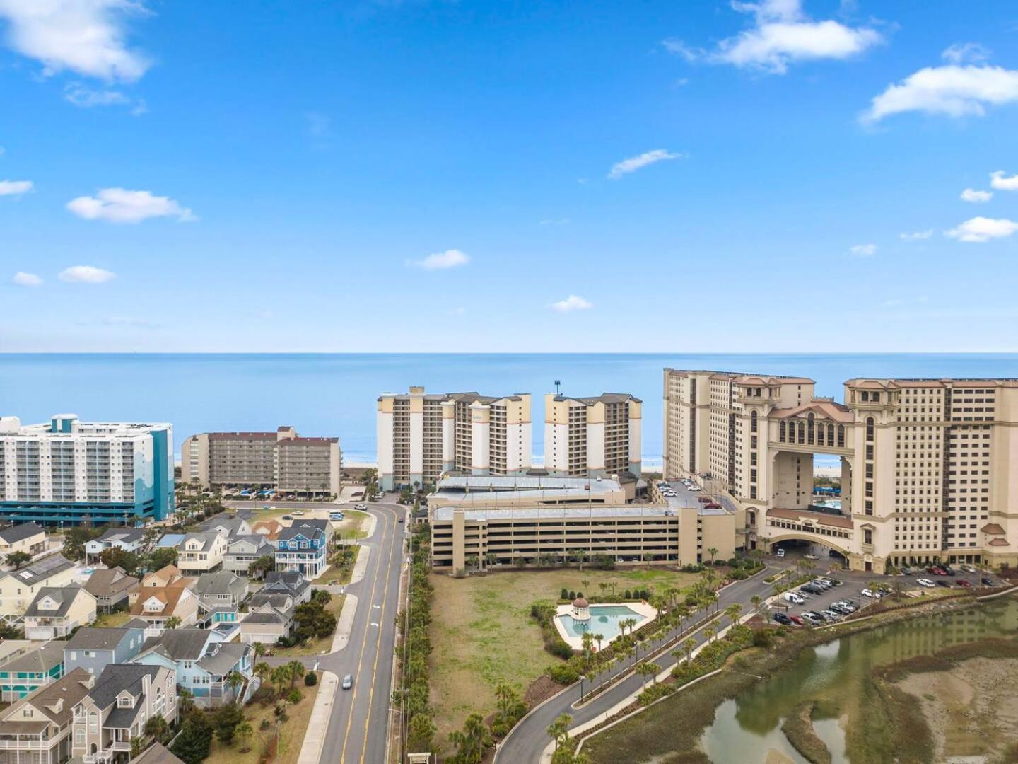 Luxury Ocean Front By Barefoot Landing Apartment Myrtle Beach Exterior foto