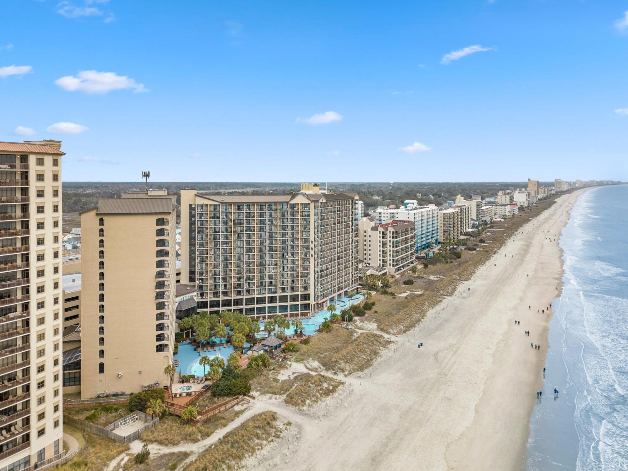 Luxury Ocean Front By Barefoot Landing Apartment Myrtle Beach Exterior foto