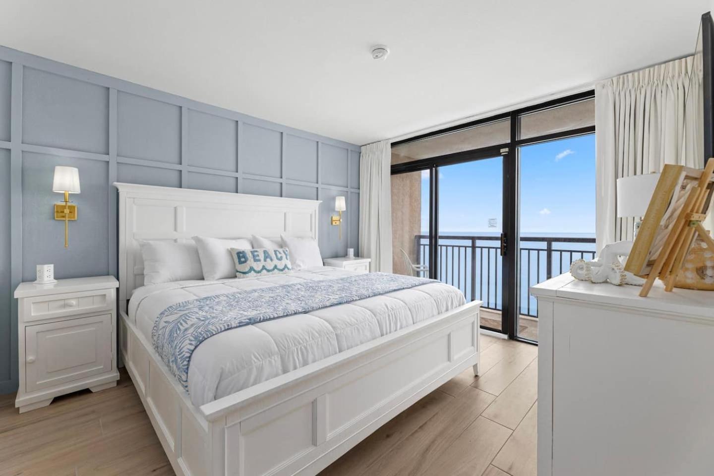 Luxury Ocean Front By Barefoot Landing Apartment Myrtle Beach Exterior foto