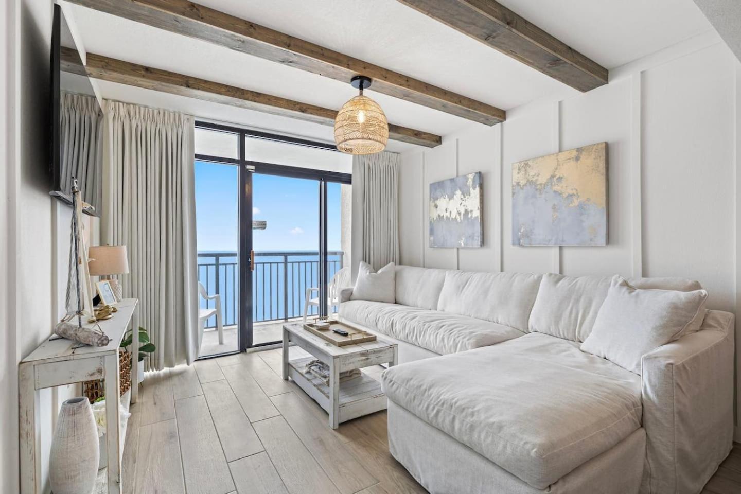 Luxury Ocean Front By Barefoot Landing Apartment Myrtle Beach Exterior foto