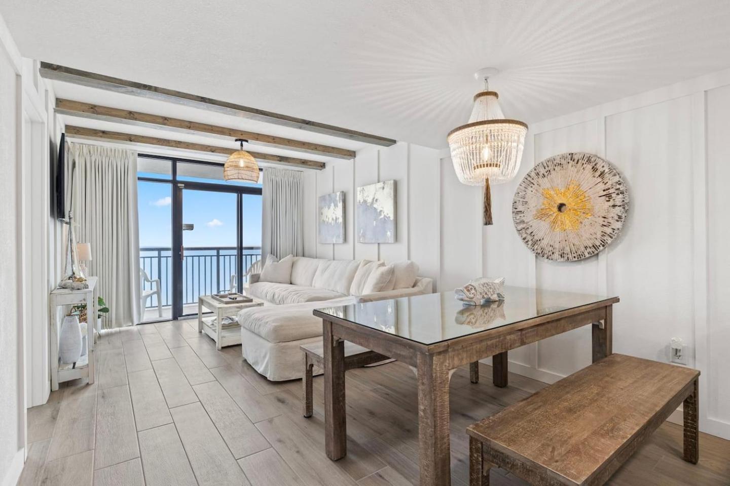 Luxury Ocean Front By Barefoot Landing Apartment Myrtle Beach Exterior foto