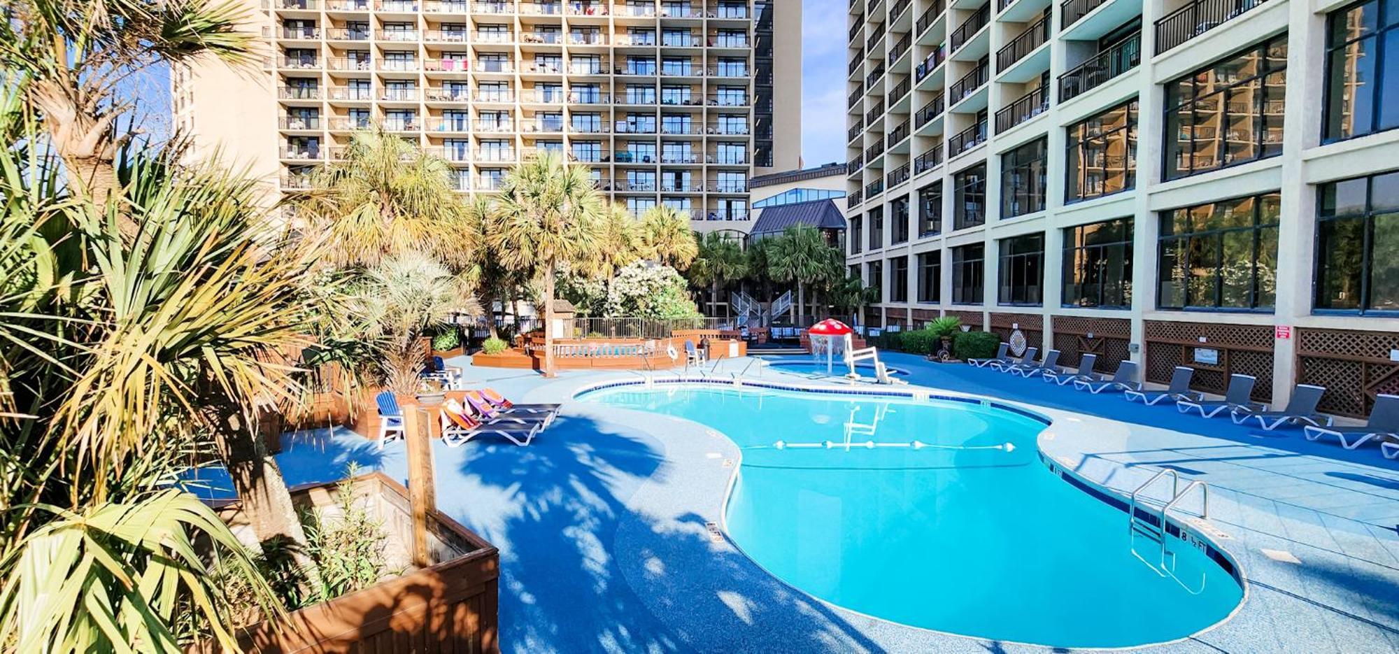 Luxury Ocean Front By Barefoot Landing Apartment Myrtle Beach Exterior foto