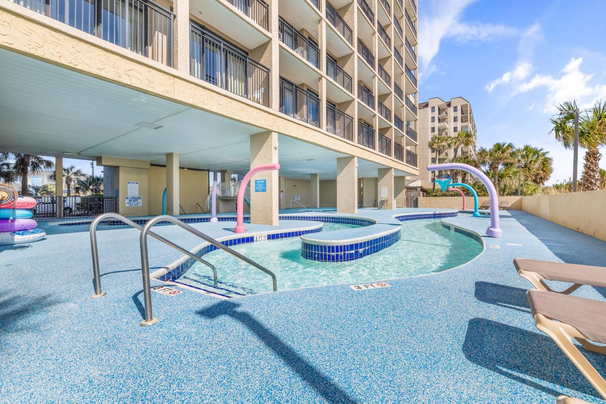 Luxury Ocean Front By Barefoot Landing Apartment Myrtle Beach Exterior foto