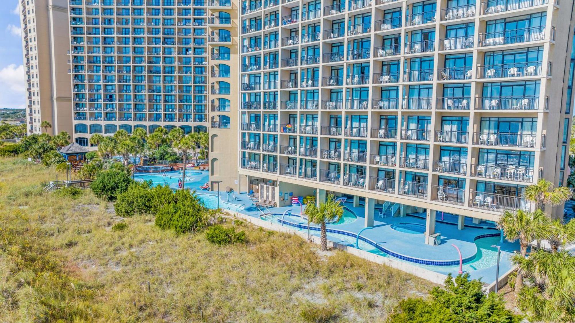 Luxury Ocean Front By Barefoot Landing Apartment Myrtle Beach Exterior foto
