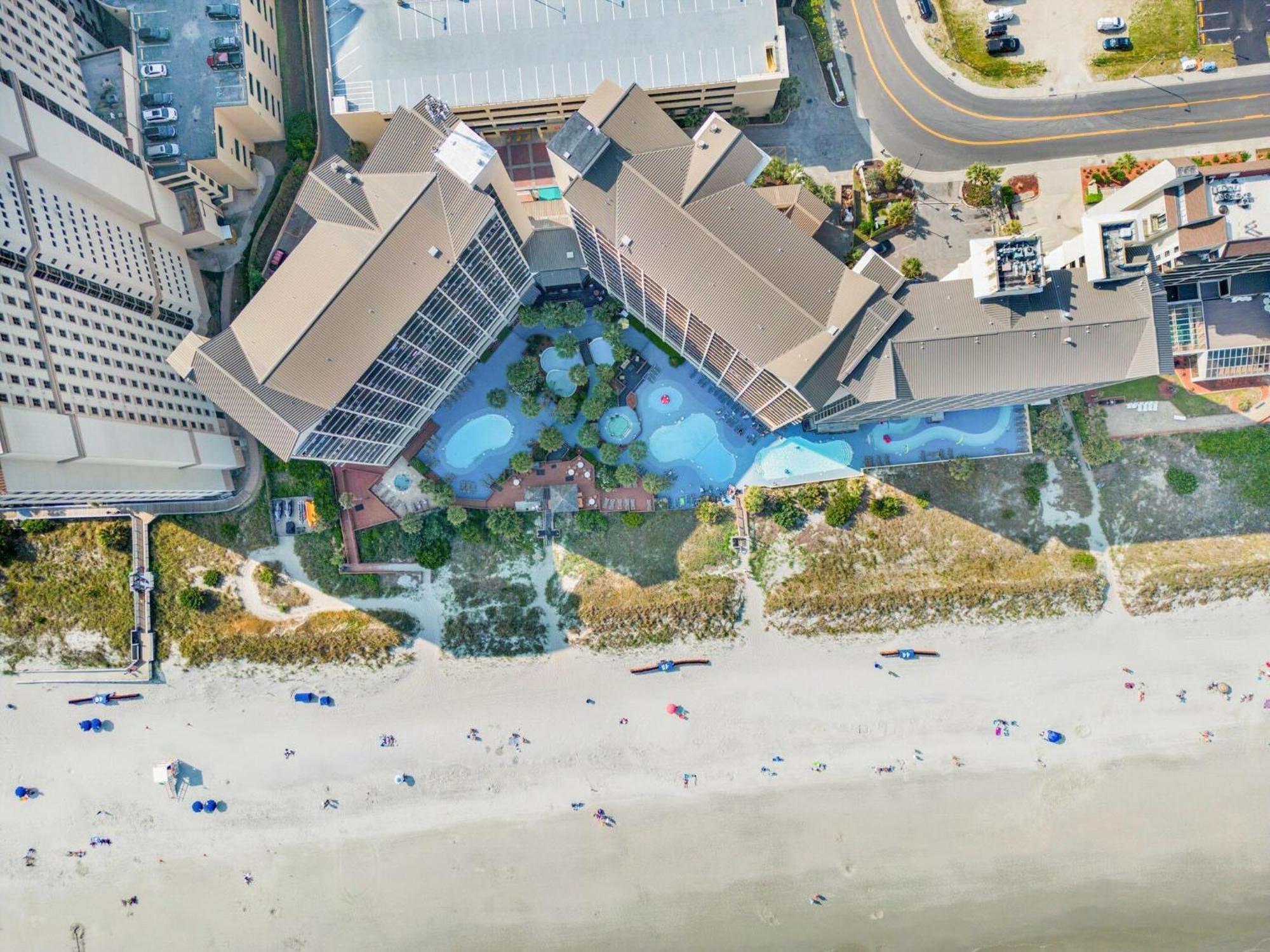 Luxury Ocean Front By Barefoot Landing Apartment Myrtle Beach Exterior foto