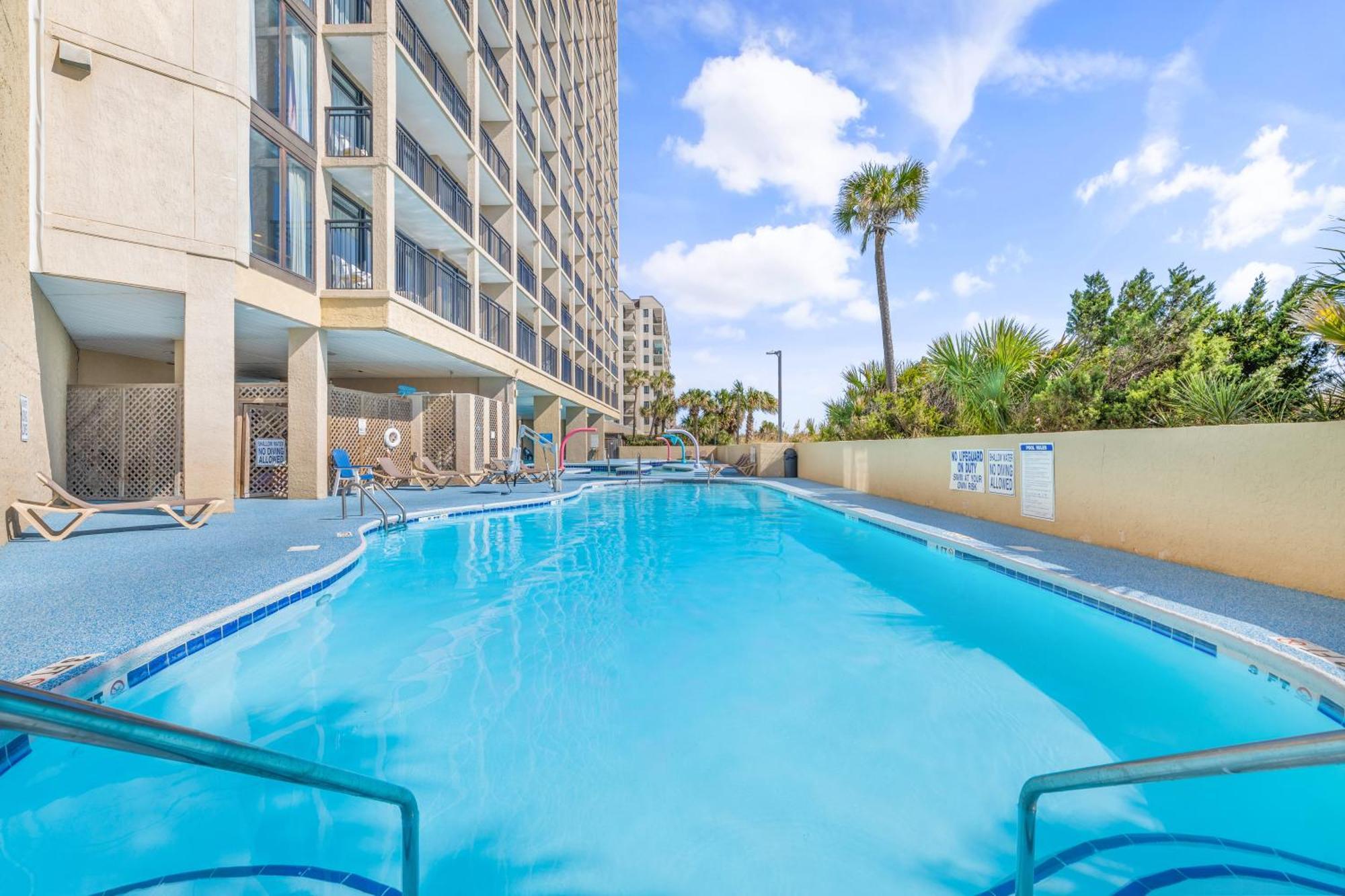 Luxury Ocean Front By Barefoot Landing Apartment Myrtle Beach Exterior foto